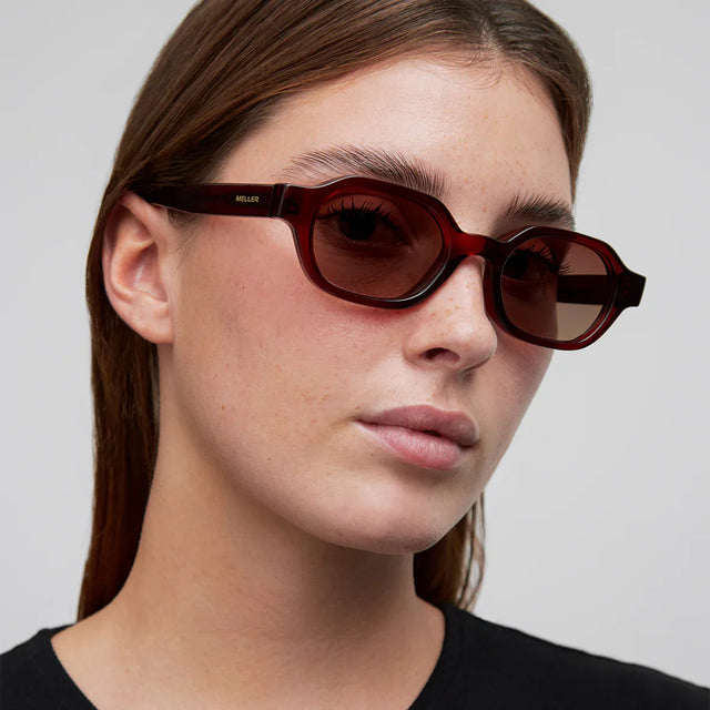 Lentes de sol Cumbi Maroon Brown Meller Chile - vista 4