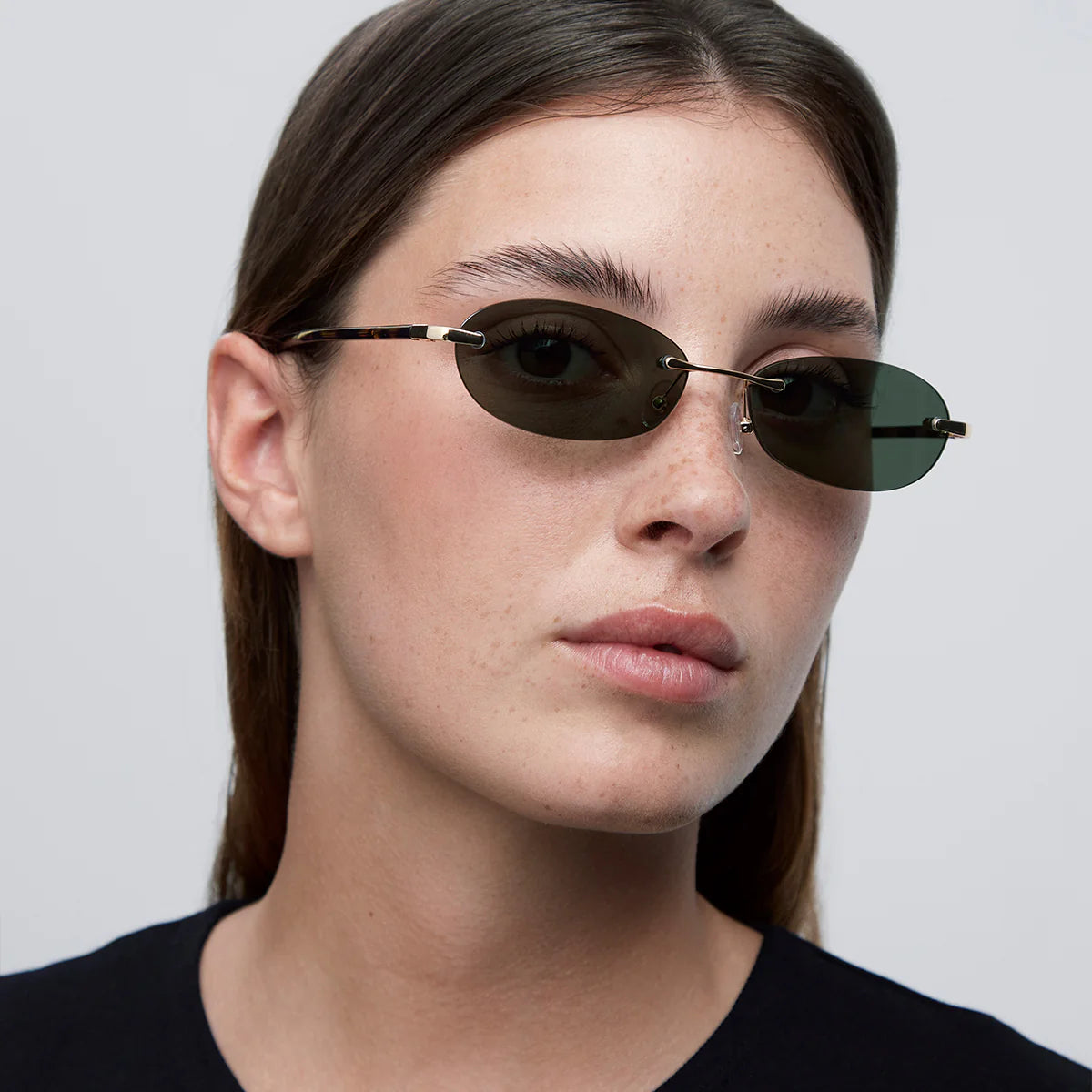 Lentes de Sol - Jina Gold Olive