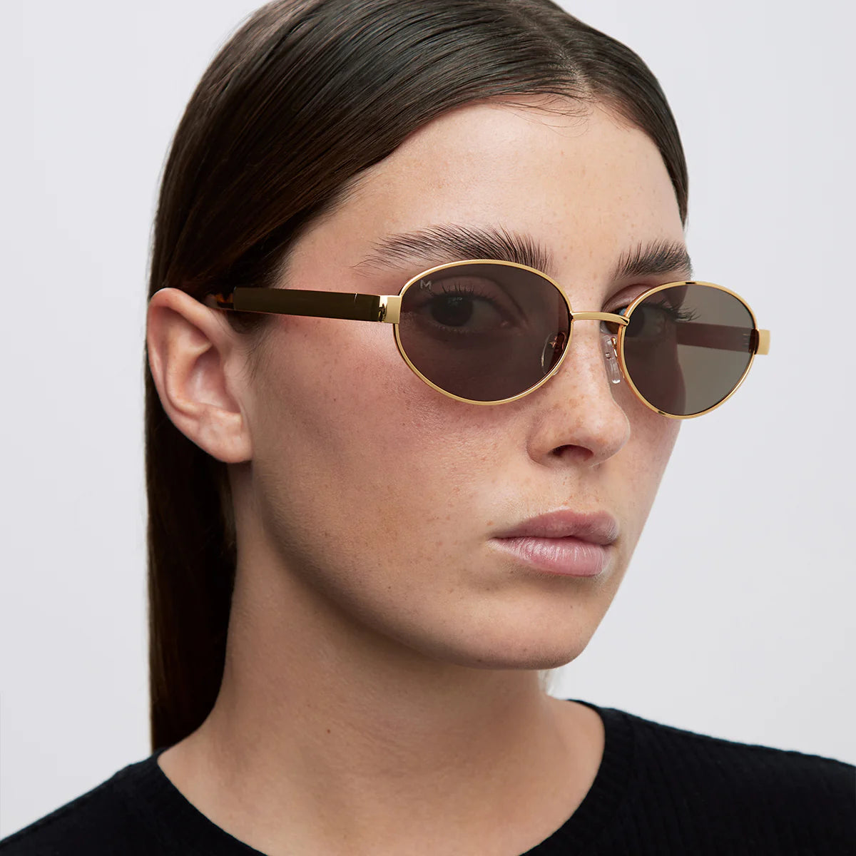 Lentes de Sol - Karam Gold Kakao