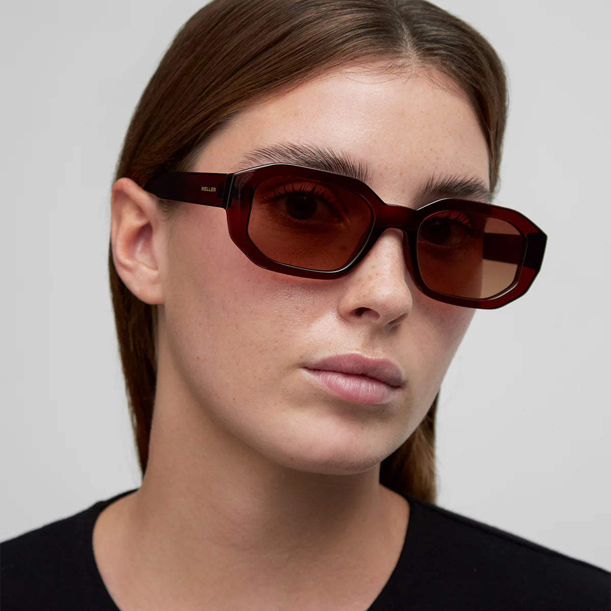 Lentes de Sol - Kessie Maroon Brown