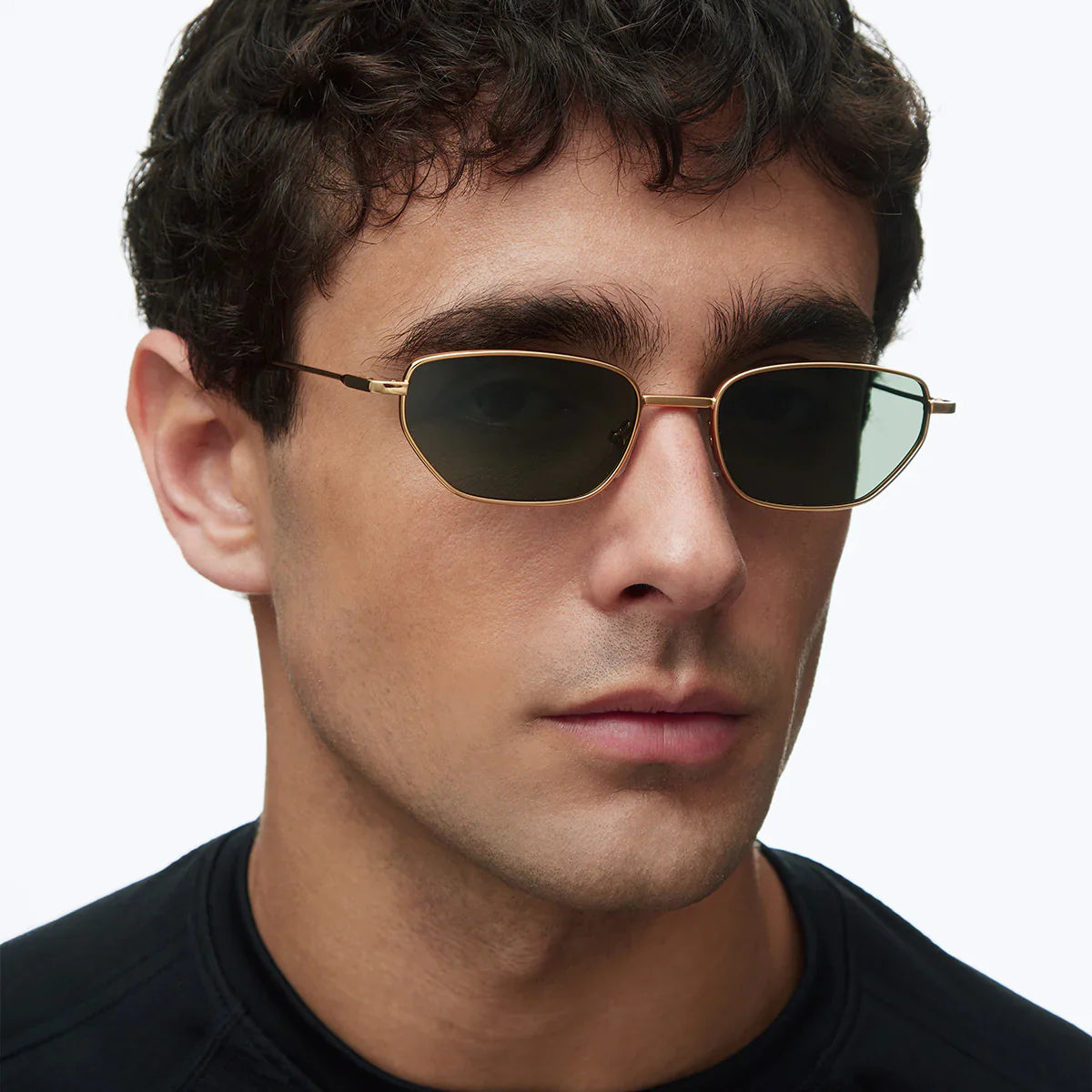 Lentes de Sol - Fina Gold Olive