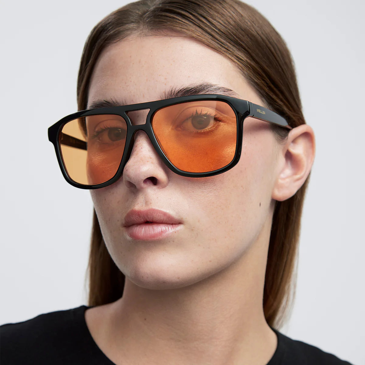 Lentes de Sol - Dara Black Orange