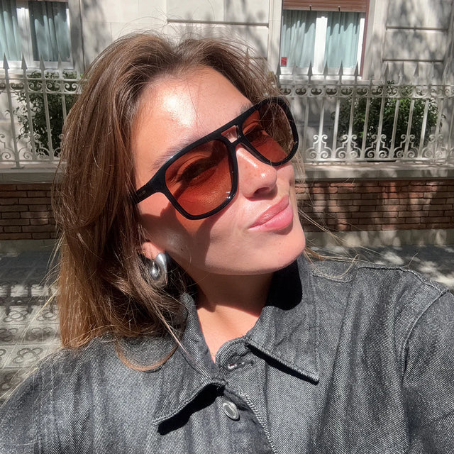 Lentes de Sol - Dara Black Brown