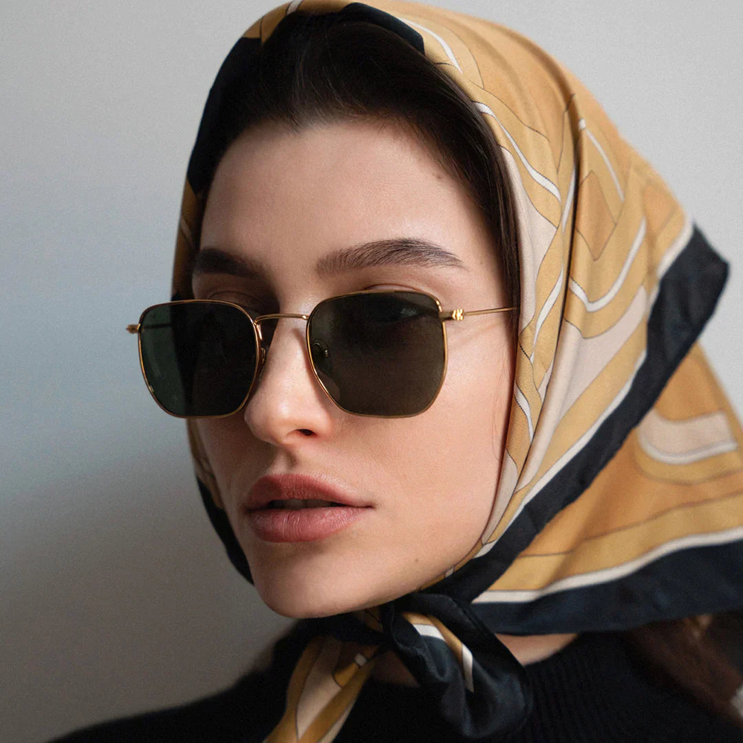 Lentes de sol Emin Gold Olive Meller Chile - vista 4