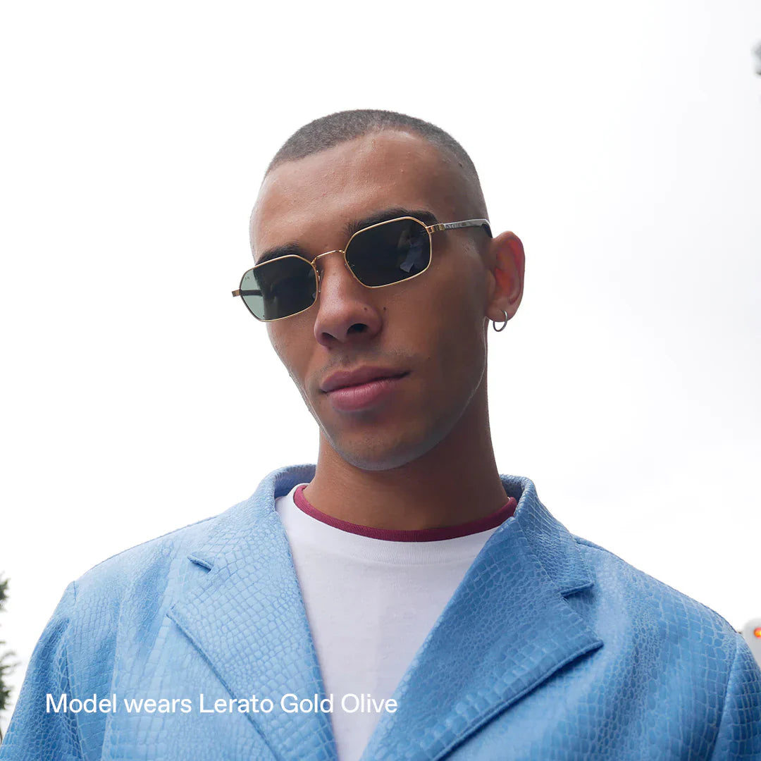 Lentes de Sol - Lerato Gold Olive