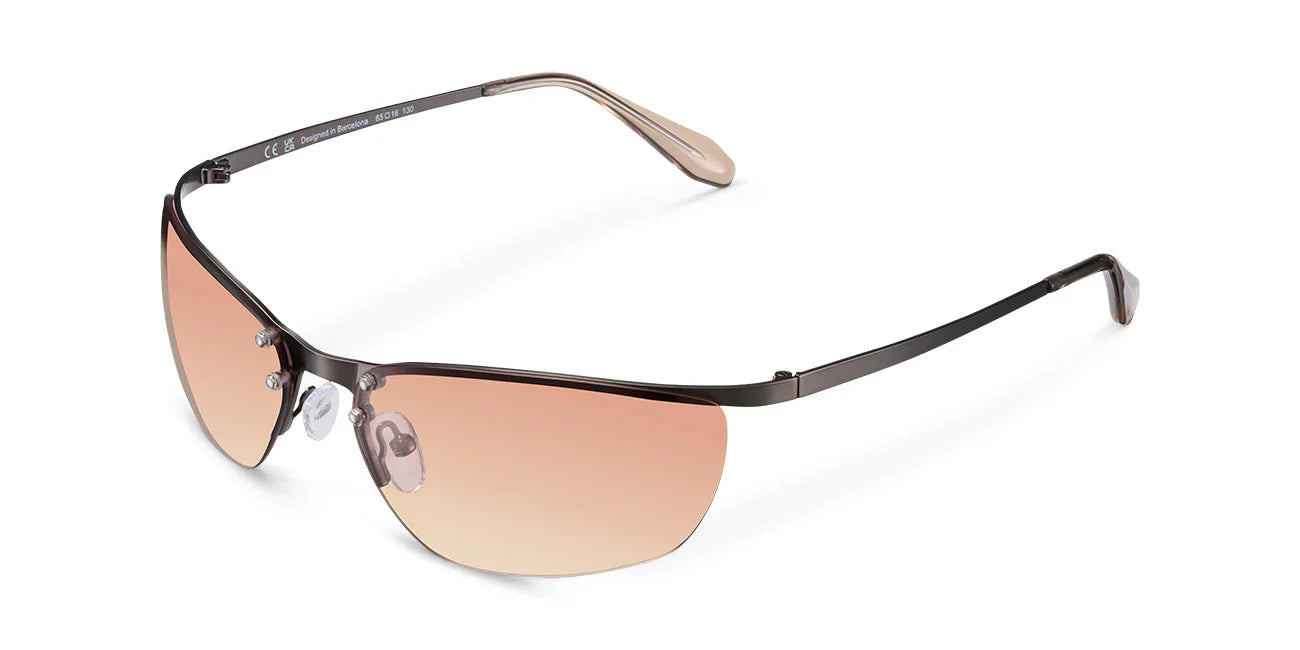 Lentes de Sol - Sami Matte Dark Gun Brown