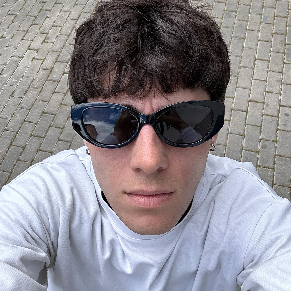 Lentes de sol Hibo All Black Meller Chile - vista 5