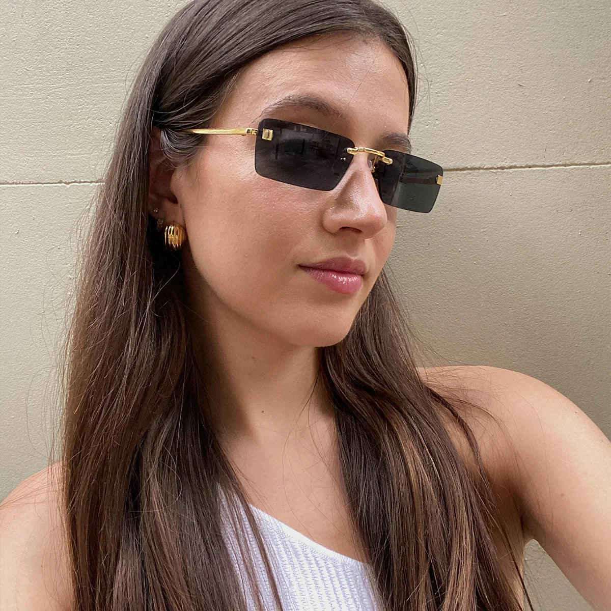 Lentes de sol Laila Gold Carbon Meller Chile - vista 4