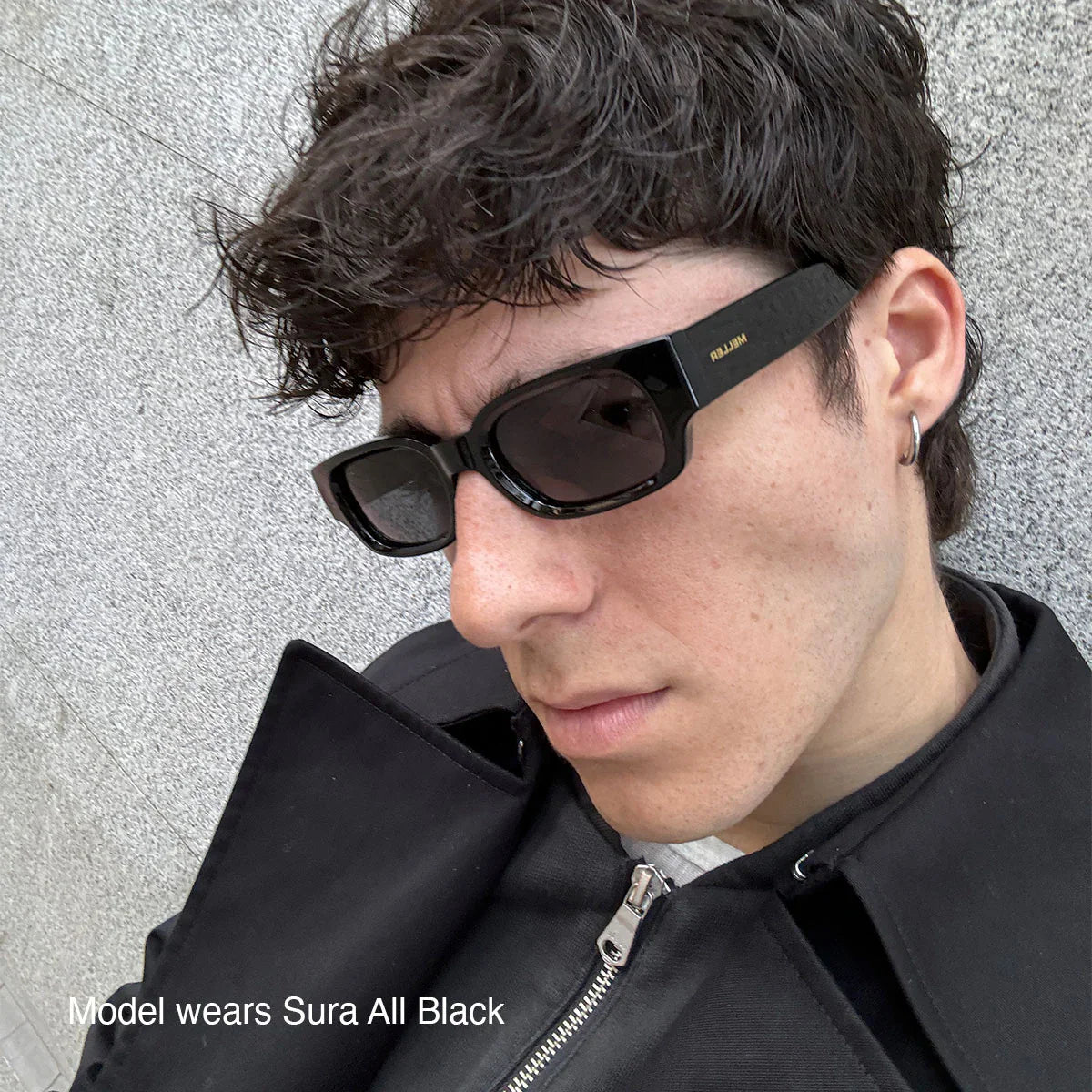 Lentes de sol Sura All Black Meller Chile - vista 5