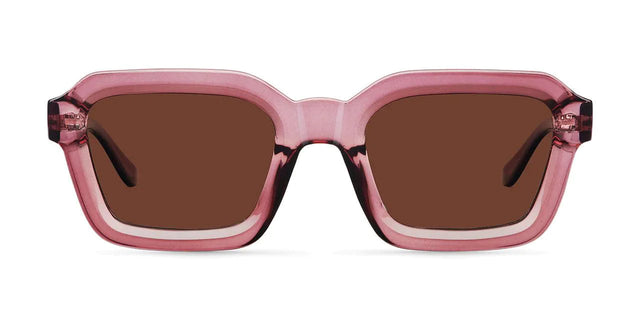 Lentes de sol - Nayah Dark Pink Kakao - Meller Uruguay