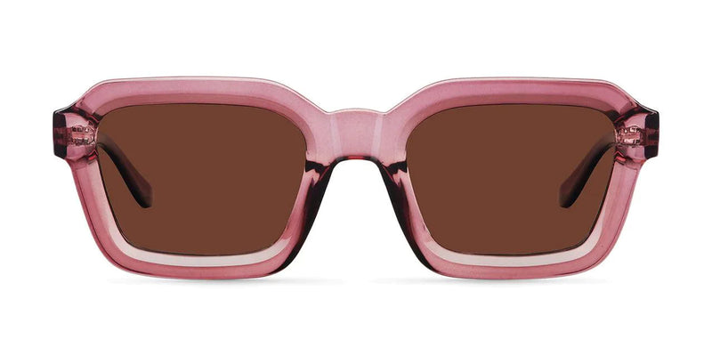 Lentes de sol - Nayah Dark Pink Kakao - Meller Uruguay
