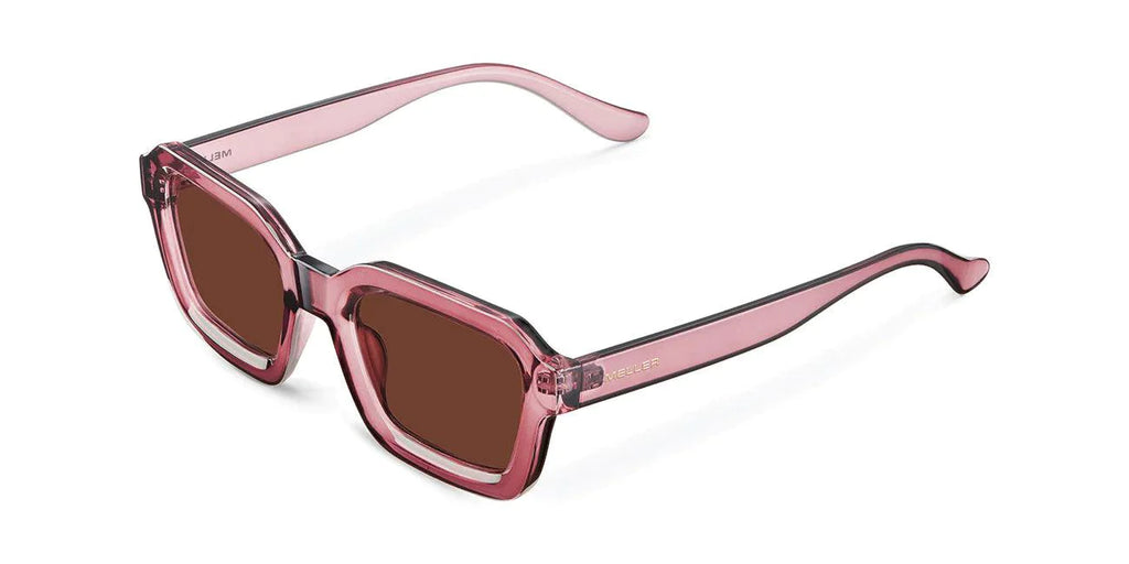 Lentes de sol - Nayah Dark Pink Kakao - Meller Uruguay