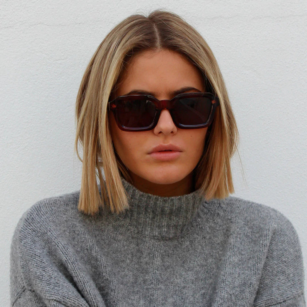 Lentes de Sol - Nayah Red Brown Kakao